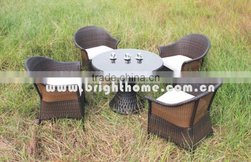 Dining Chair & Table BP-375 PE rattan wicker outddor furniture