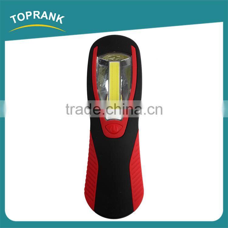 High quality portable hanging magnetic led work light with hook and magnet