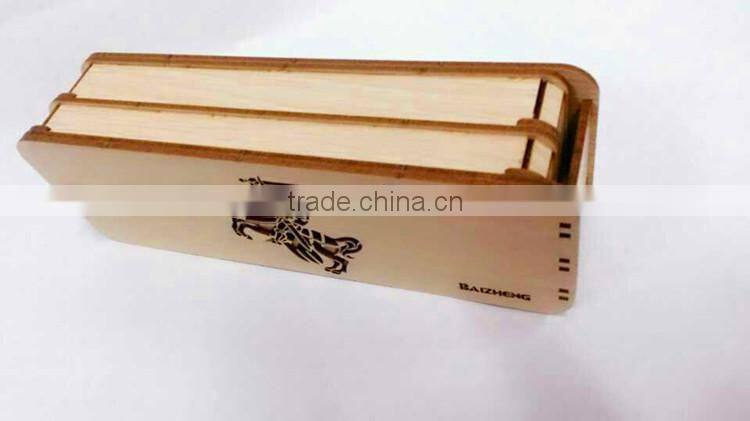 wooden lovely cute pencil case, writing case