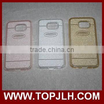 Customed printed blank phone cover UV case for Samsung S6