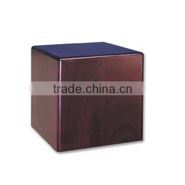 Custom High quality wholesale paulownia wooden funeral urns box