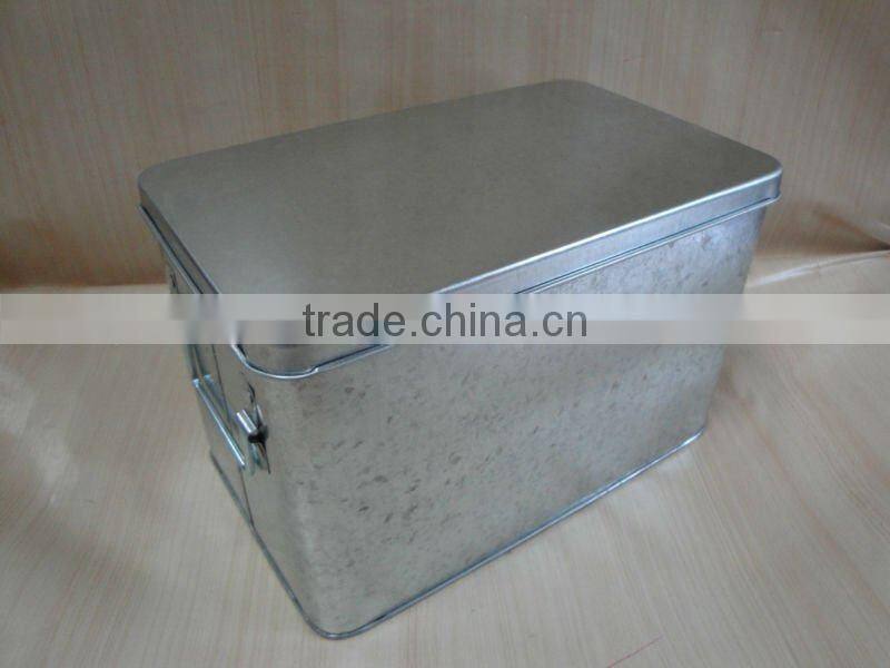 unique post box with metal material