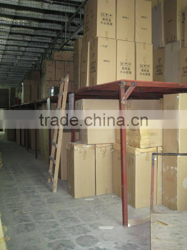 Modern outdoor recycle bin metal garbage waste bin (combo)