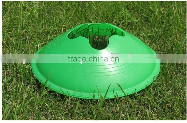 soccer and football training plastic marker disc cones