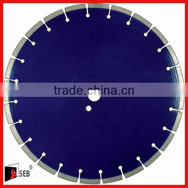 hot pressed segmented diamond circular saw blade for asphalt cutting
