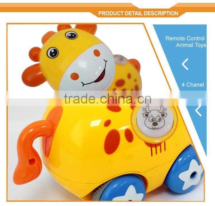 Cute animal toy make remote control car for baby, RCC215354