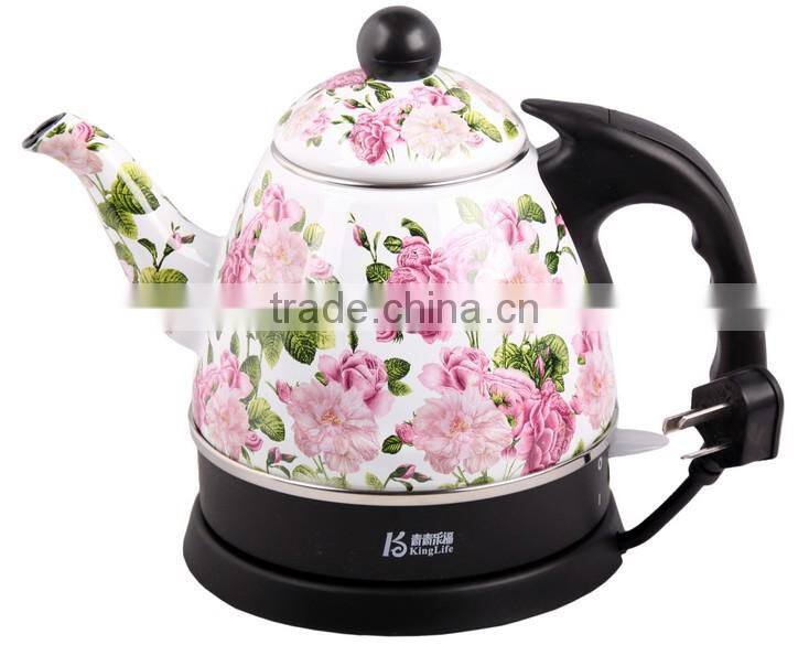 Enamel porcelain electric kettle electric kettle electric kettles that boil milk stainless steel electric kettle