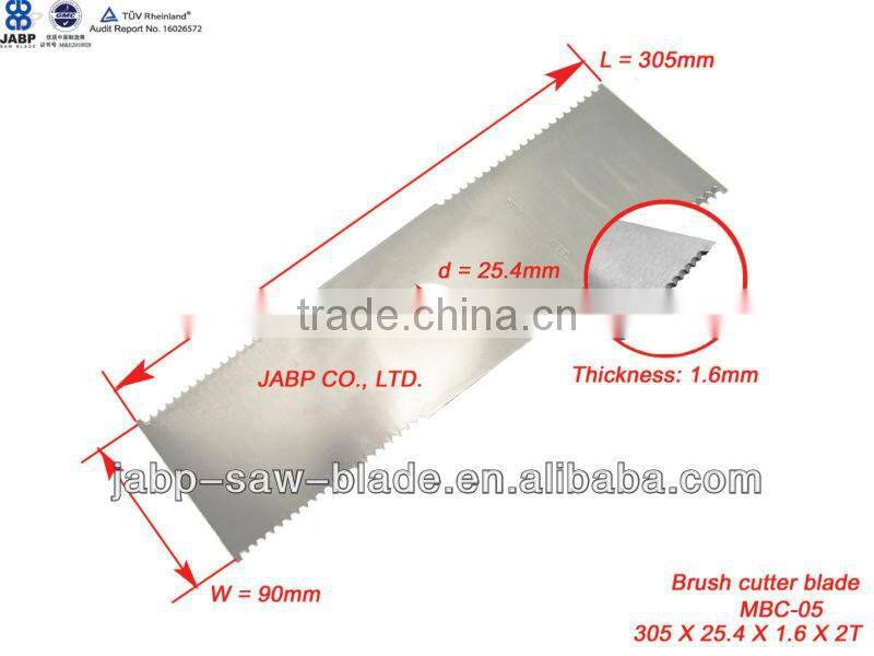 2t brush cutter blade