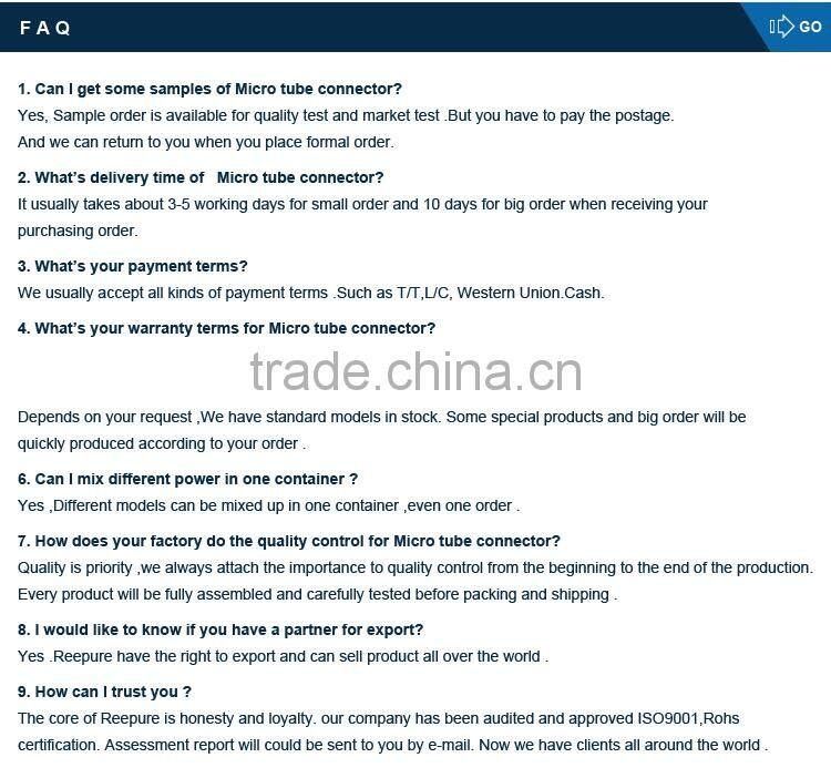 HDPE tube/pipe/duct endstop fitting