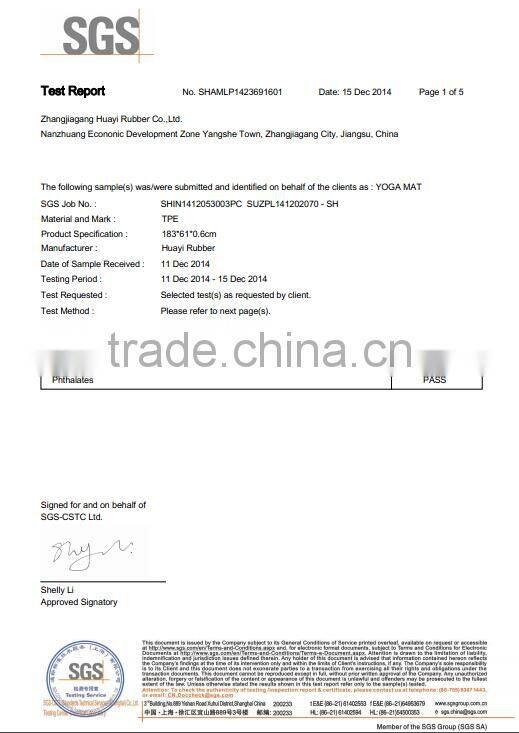 TPE yoga mat