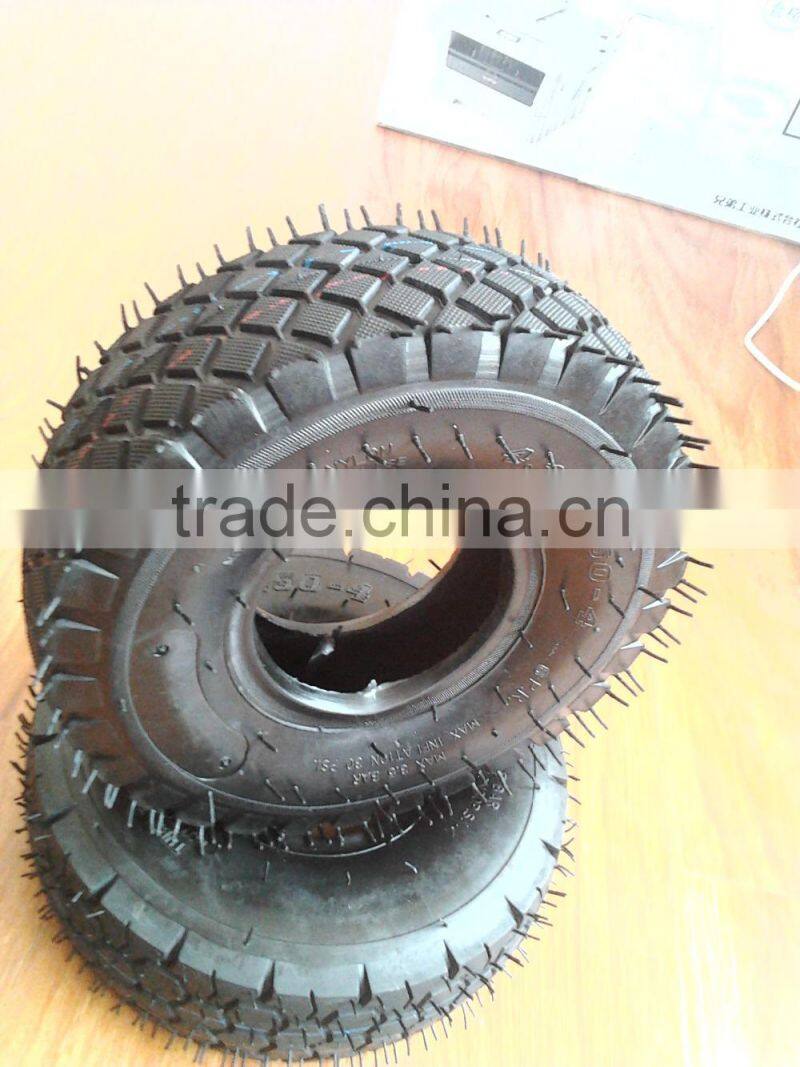 10"cart tyre 4.10/3.50-4