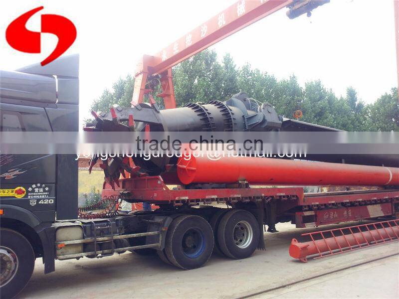 low price sand dredger in stock