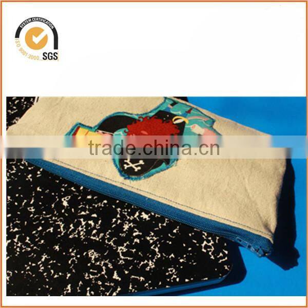 Canvas Pencil Case/ zipper pouch/ kids pencil case By Chiqun Donggaun CQ-H01061