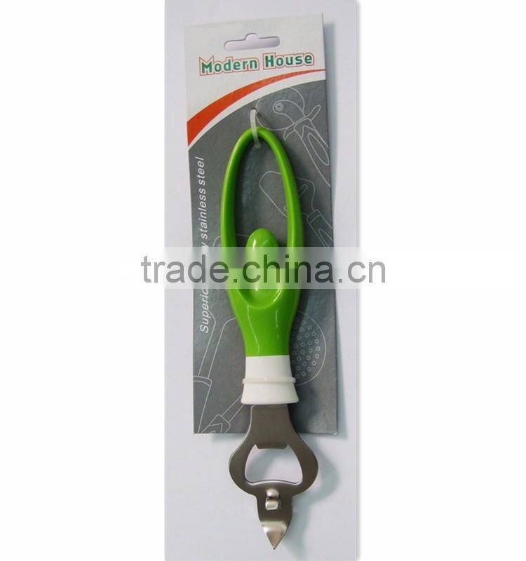 DG-0121 Classic Stainless Steel Bottle Opener & Can Piercer