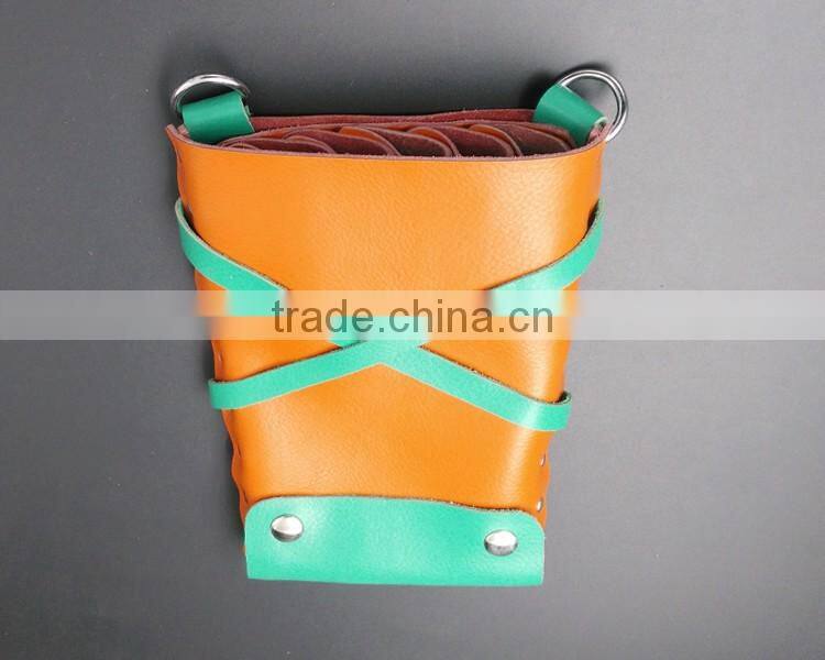 QJ-CP06 Popular leather salon hair scissors holder