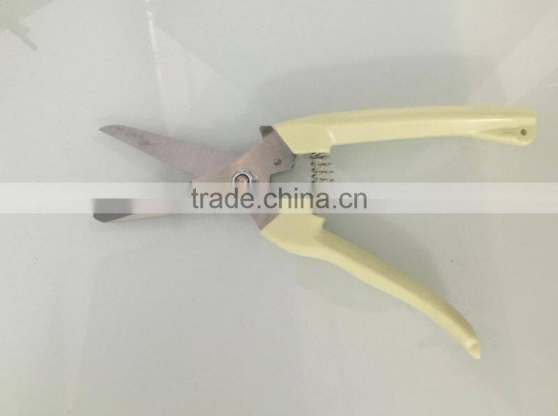 Berrylion Straight Nose Gardening Shears Stainless steel Gardening Bypass Pruner