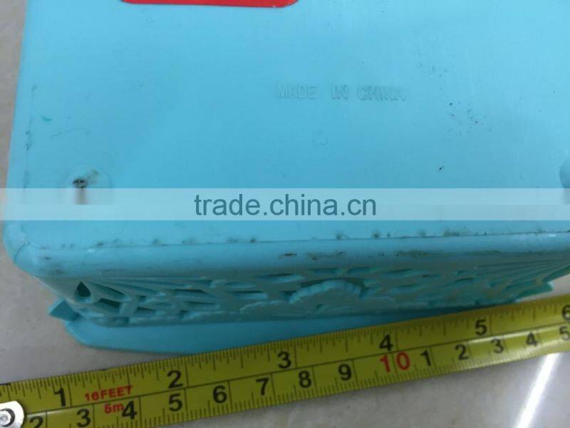 2015 New Design Household Kitchen Plastic Storage Basket