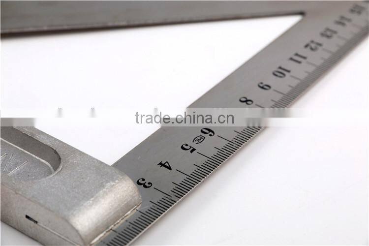 Professional aluminium triangle ruler for measuring