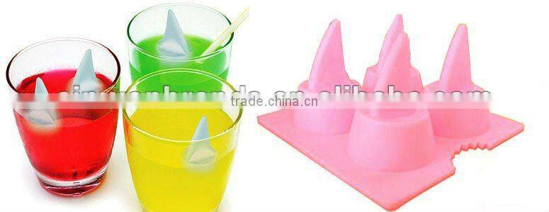 Silicone Shark Ice Cube Tray