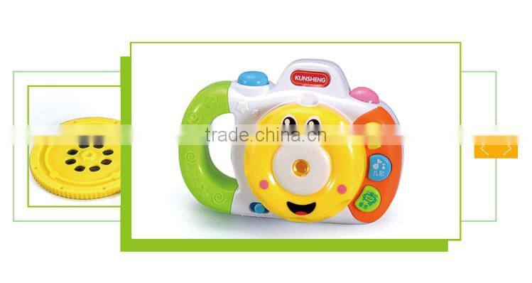 Hot selling Cartoon Baby Play Set Mini Plastic Toy Camera