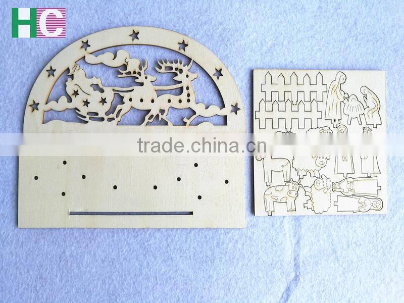 DIY wooden products for home decoration