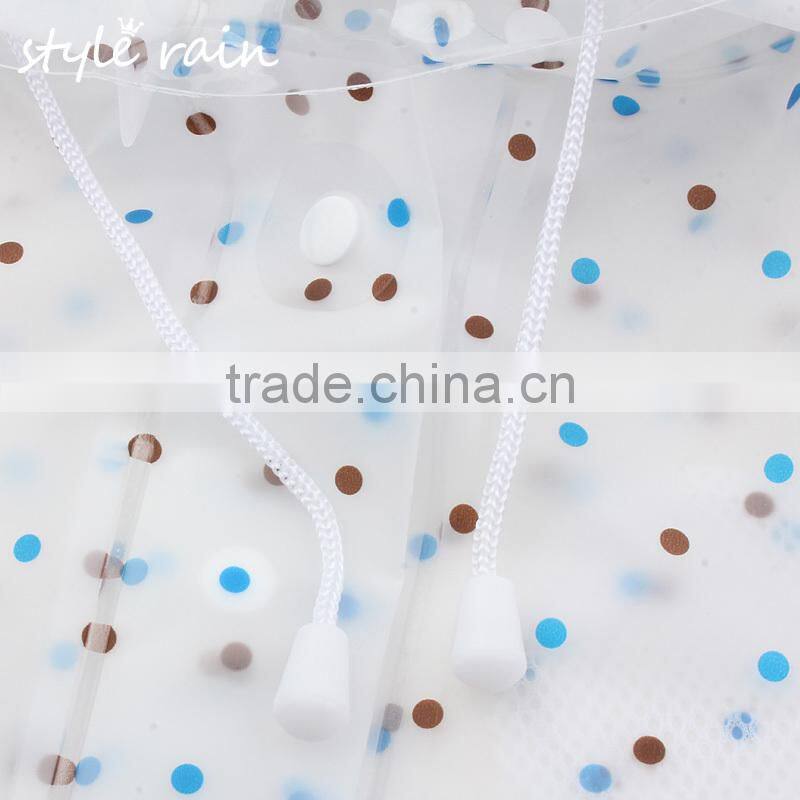 eva/tpu raincape, fashion ladies riancoats