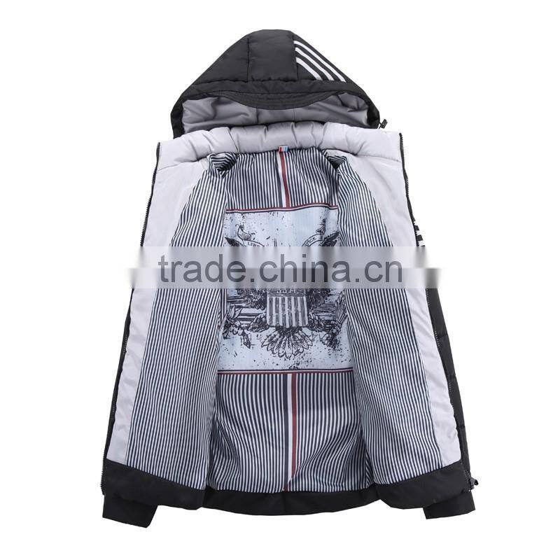 Wholesale down fashion goose feather jacket for the winter jacket men 2016