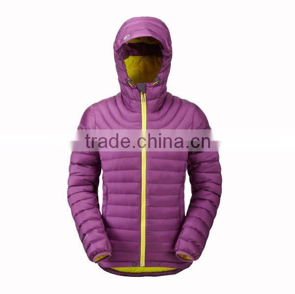 Ladies sex down jacket for the winter, ultra light down jacket