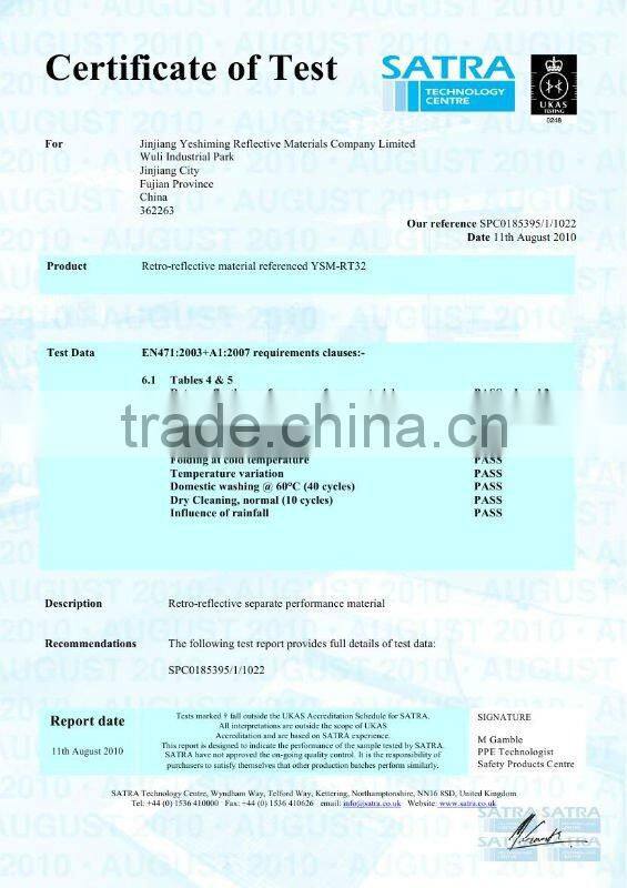 Cold resistant high gloss screen printable reflective micro prismatic PVC stripe