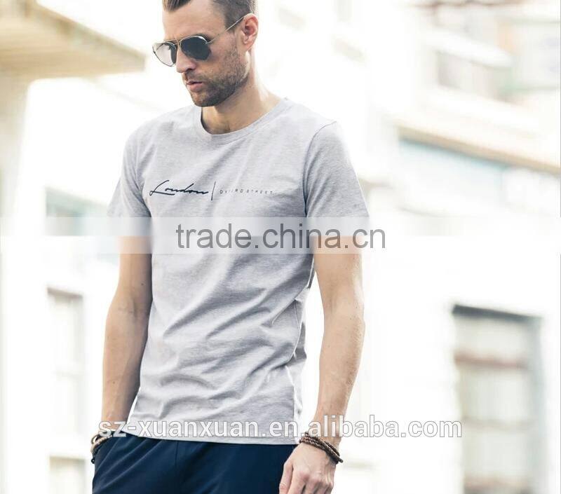 OEM 2016 summer o-neck printing t-shirt for men