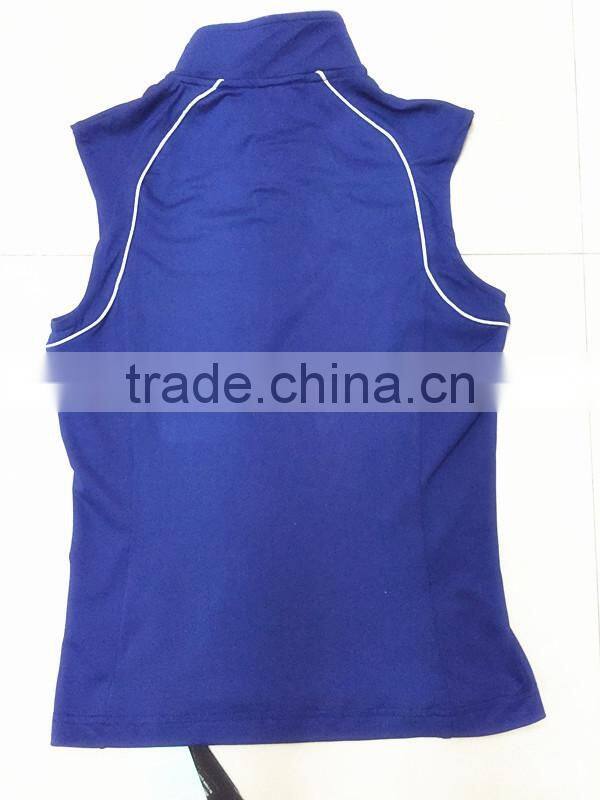 OEM service spandex sleeveless Mens' Sport top Breathable and Cool dry