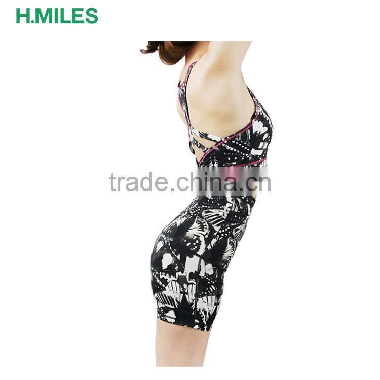 Yoga Wear tank top and shorts ladies gym suits