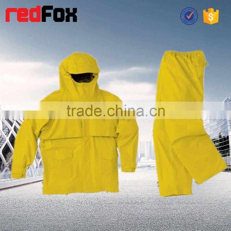 kids polyester waterproof breathable rain suit