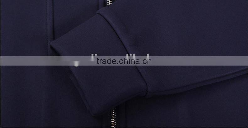 High Fashion sport uniform customize causal winter zip-up Sweatshirt Hoody for Men