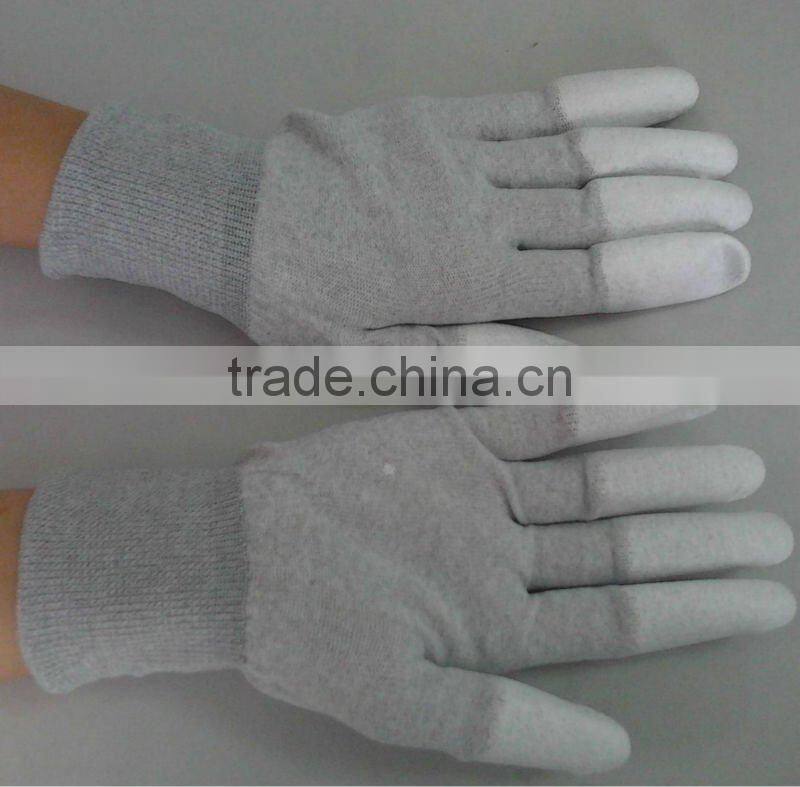 13 gauge Nylon top fit esd working gloves