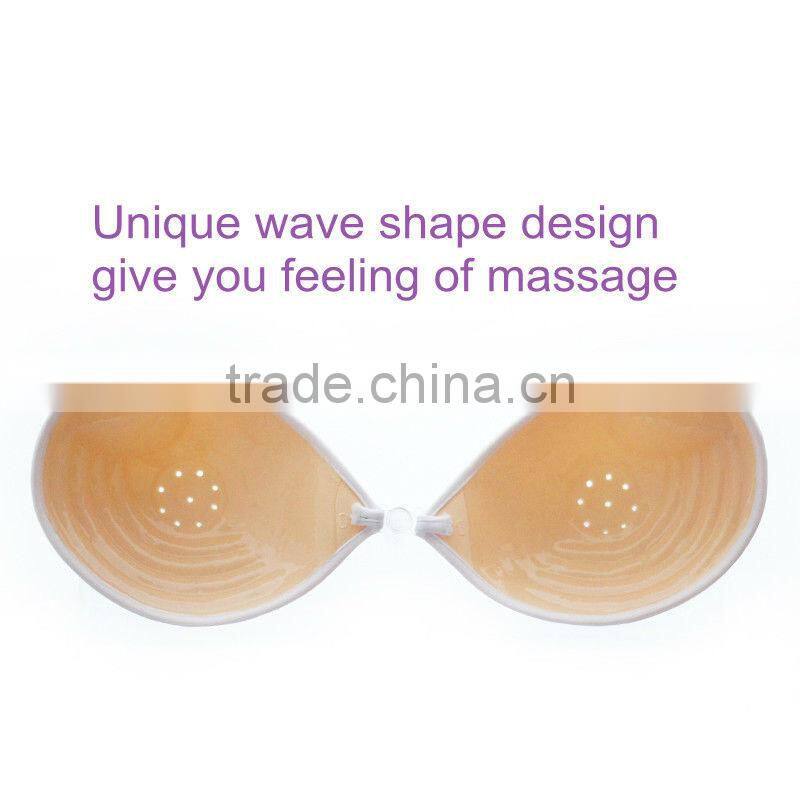 invisible nude matue cotton lace sheer bra