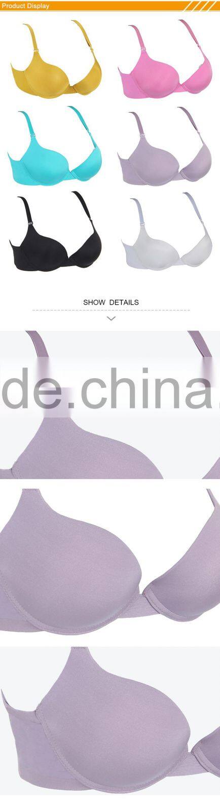 HSZ-58039 2016 New Design Cheap China Wholesale Women Underwear Sexy Hot Push Up Bra Mature Plus Size Lingerie