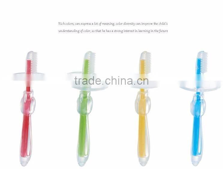 funny silicone baby toothbrush silicone toothbrush teething toothbrush for infant