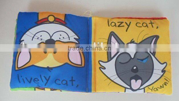 Baby education cloth book for Kids and Babys