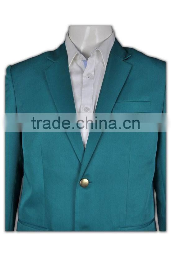 two button good quality anti-wrinkle customizable mens suit nice mens jackets