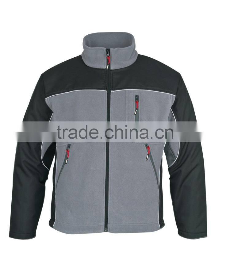 Winter warm comfort outdoor jacket polar fleece pullover jacket for men