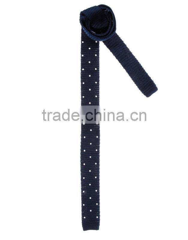 Polka Dot Knit Tie