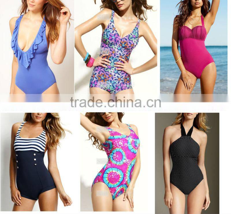 sexy girls black beachwear and swimwear