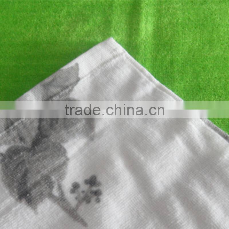 China supplier the royal standard printed microfiber beach towel