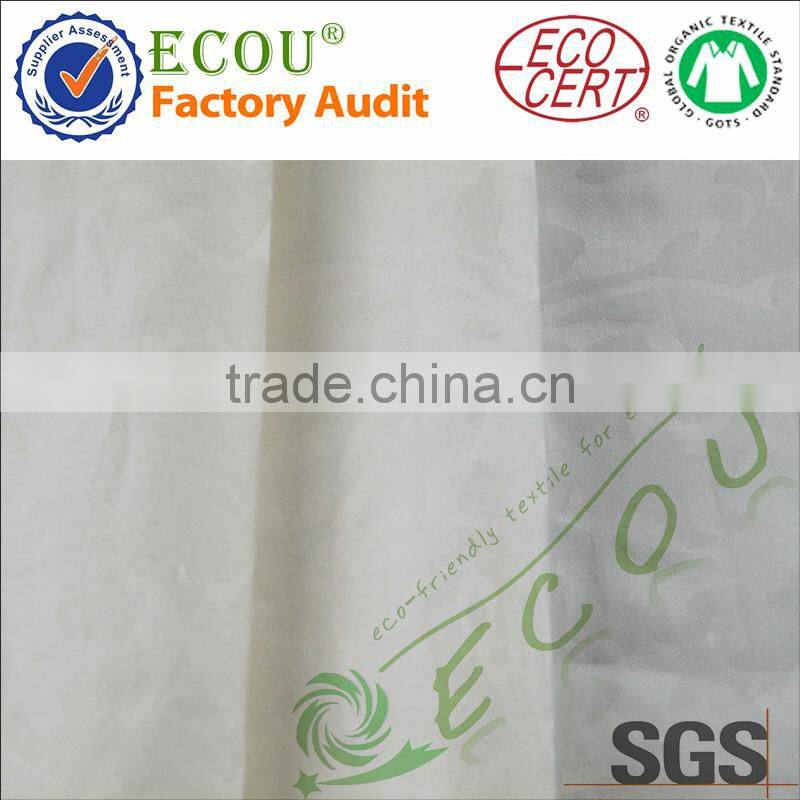 100% cotton/pure cotton nature white color woven fabric