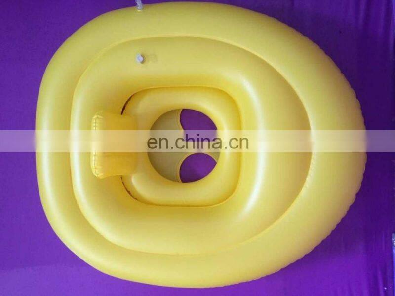 ICTI Approved Professional Adult and Kids Promotional Summer beach and pool toys Inflatable baby swim float seat