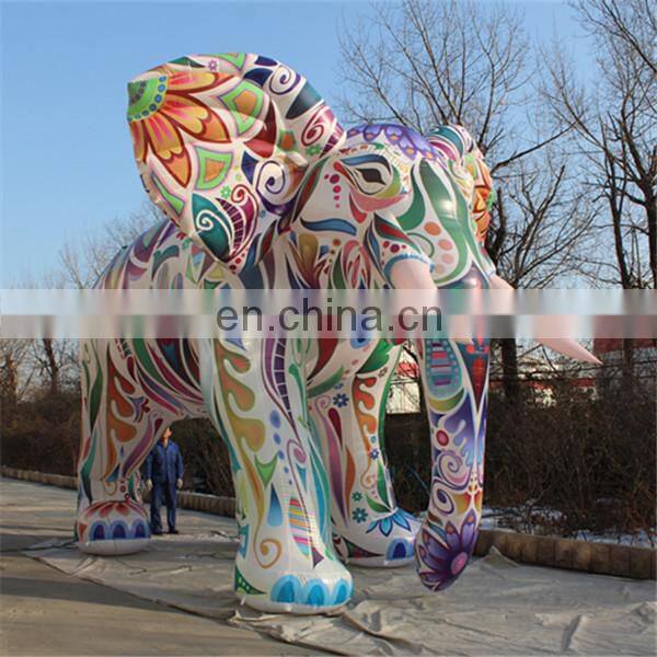 Giant Inflatable elephant With LED for Park Decoration