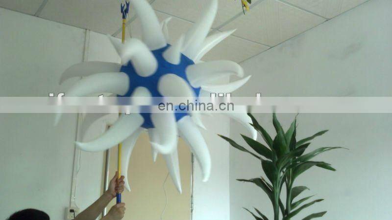 Lighting inflatable ball