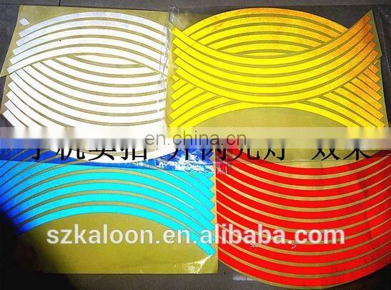 reflective tape sticker for car rim wheel