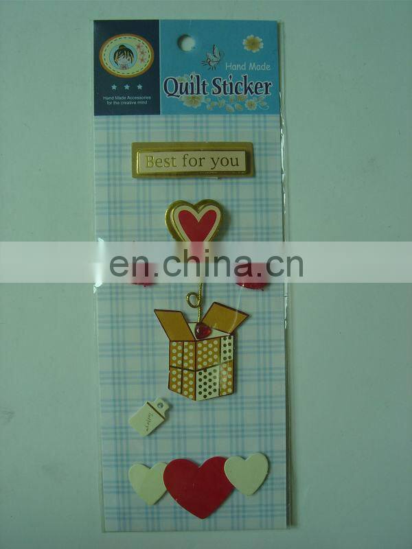 hand made decorative vinyl floor stickers